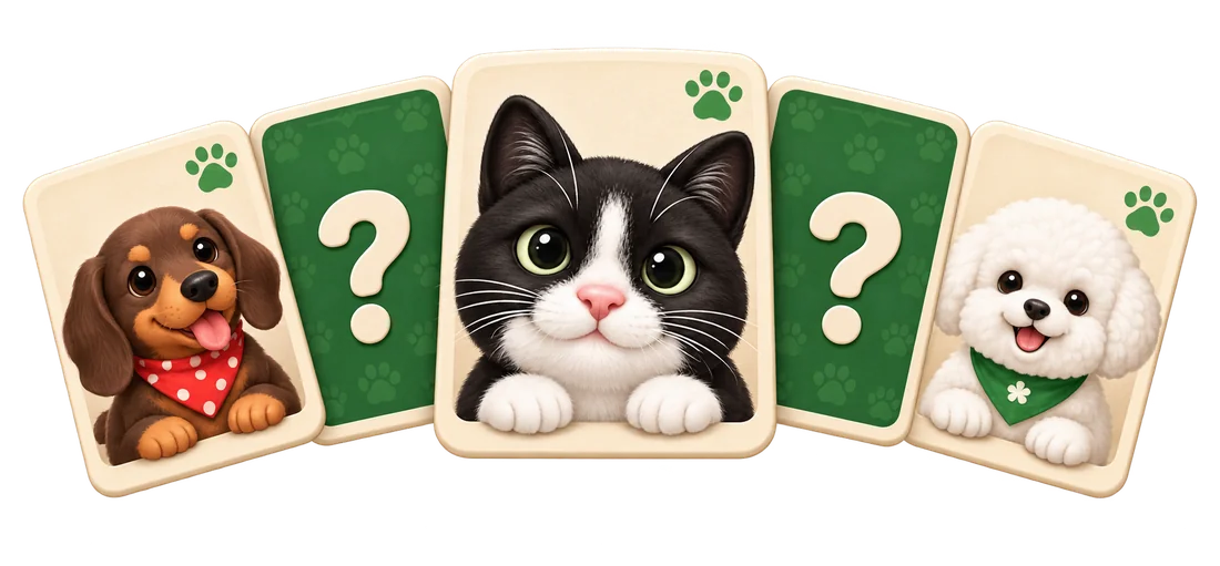 Cartas de DDAL KKAK com cachorros e o gato Radol